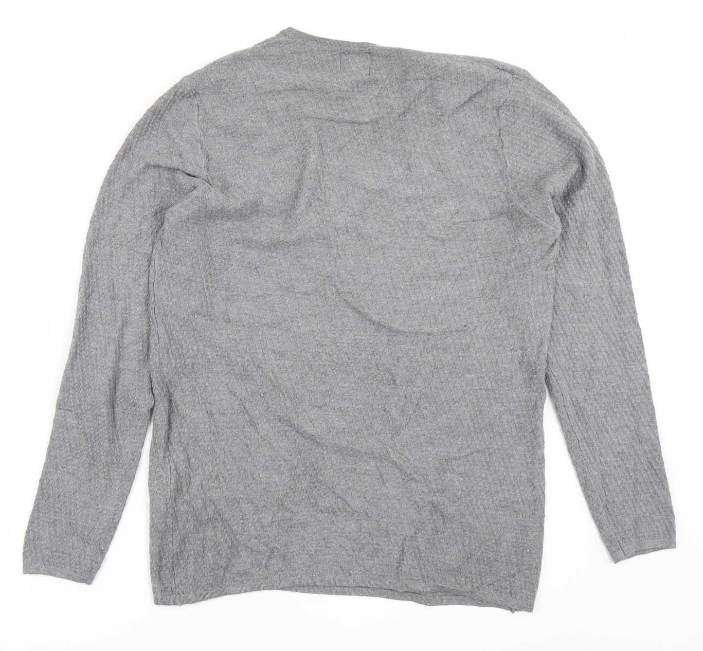 Zara Womens Grey   Basic T-Shirt Size M