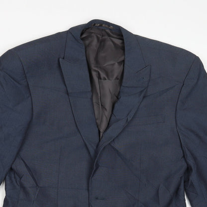 Next Mens Blue   Jacket Suit Jacket Size 38