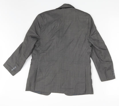 Preloved Cenario Womens Grey   Jacket Suit Jacket Size 10 - Back