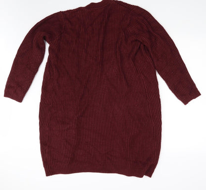Capsule Womens Purple Cardigan Jumper Size 12