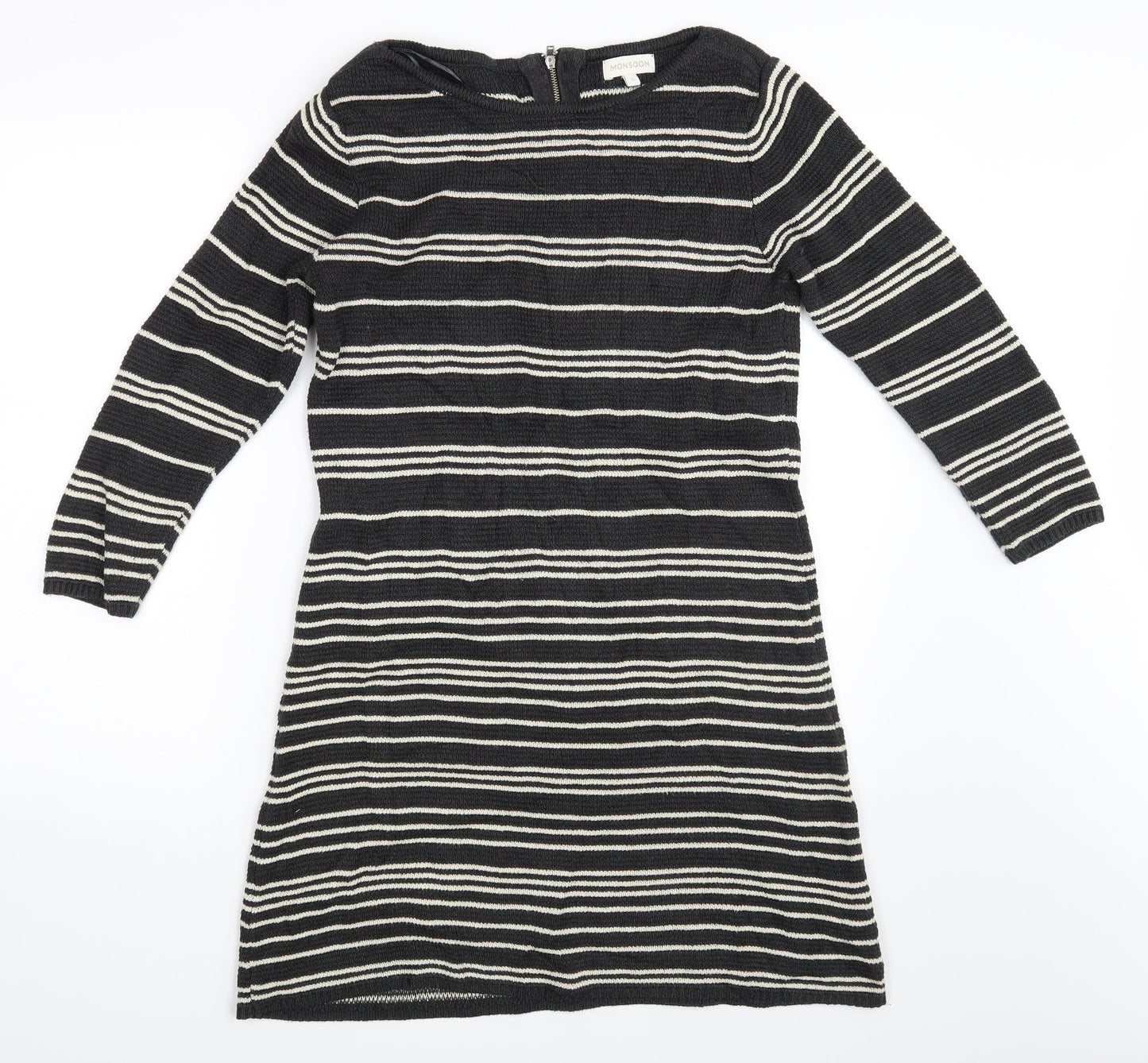 Monsoon Womens Multicoloured Striped  Pullover Jumper Size S