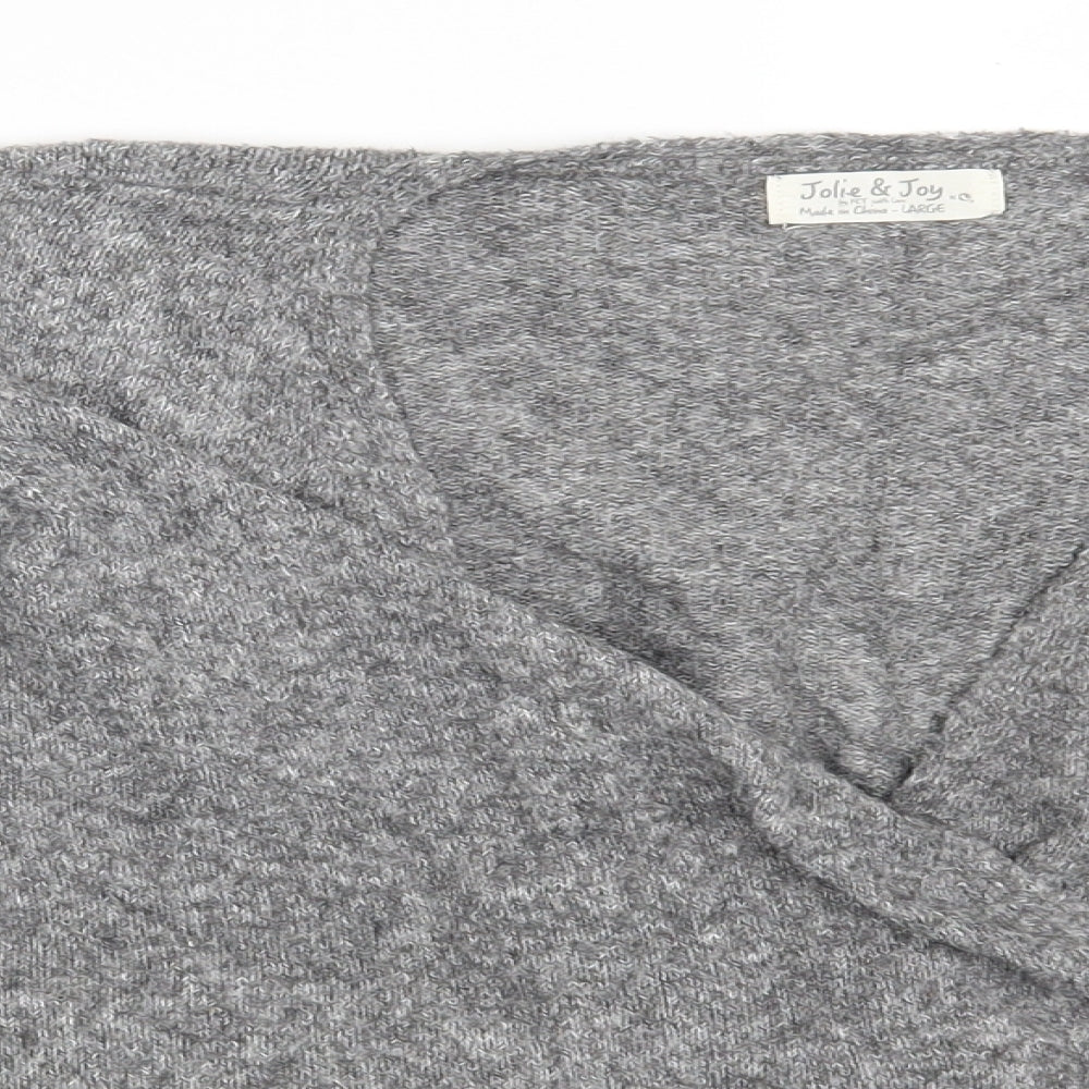 Jolie & Joy Womens Grey   Pullover Jumper Size L