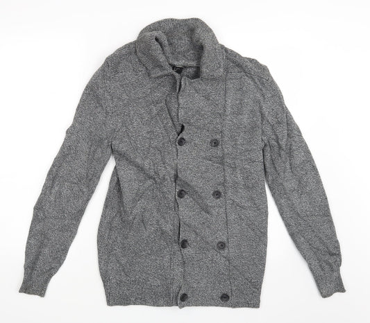 H&M Womens Grey   Cardigan Jumper Size S
