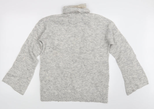 NEXT Womens Grey   Pullover Jumper Size 8