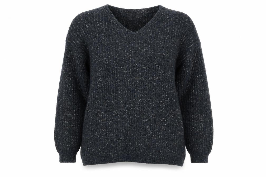 Nada del Riccio Womens Blue   Pullover Jumper Size L