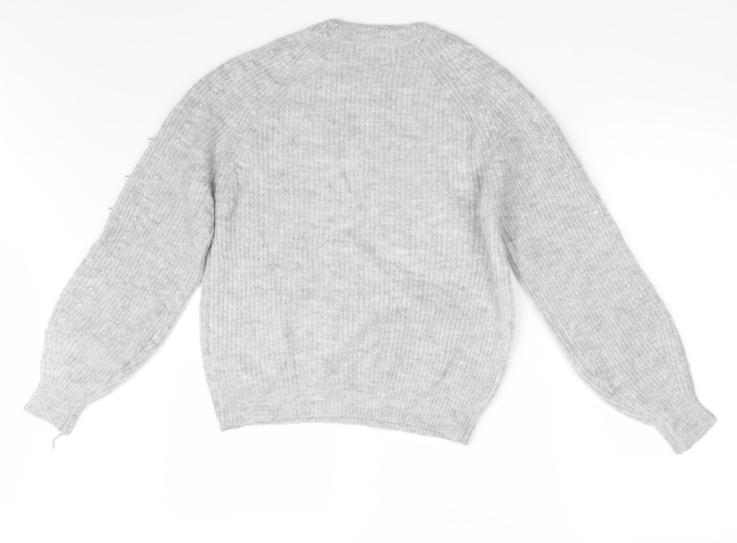 Papaya Womens Grey   Pullover Jumper Size S