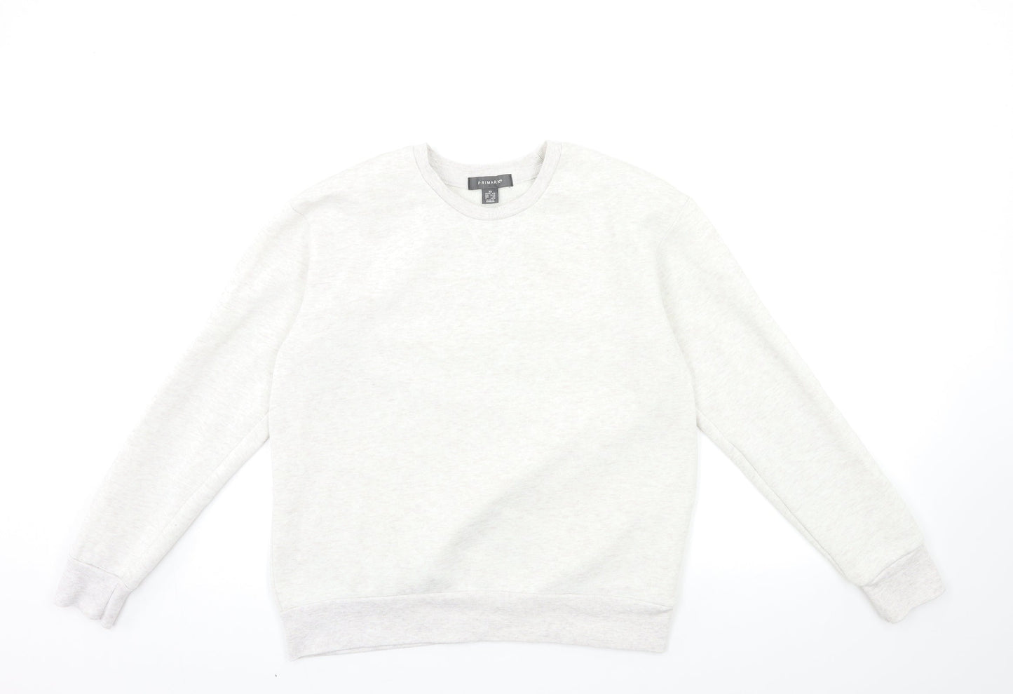 Primark Womens Grey   Pullover Sweatshirt Size 6
