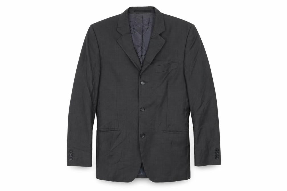 Preworn Mens Grey   Jacket Suit Jacket Size 46