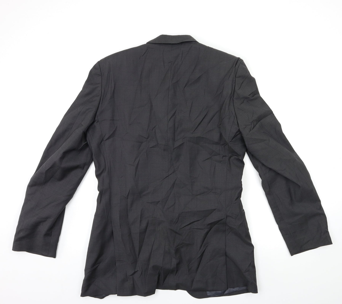 Preworn Mens Grey   Jacket Suit Jacket Size 46