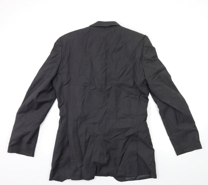 Preworn Mens Grey   Jacket Suit Jacket Size 46
