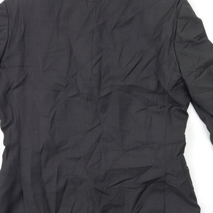 Preworn Mens Grey   Jacket Suit Jacket Size 46
