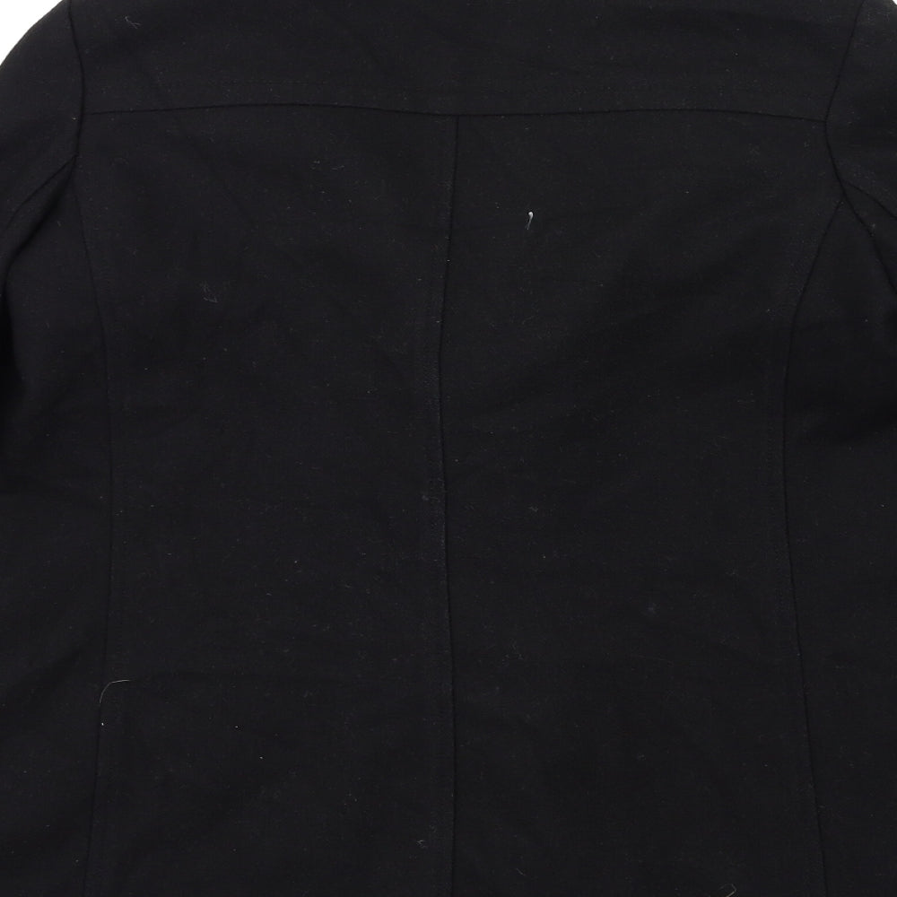 La Redoute Womens Black   Overcoat Coat Size 6