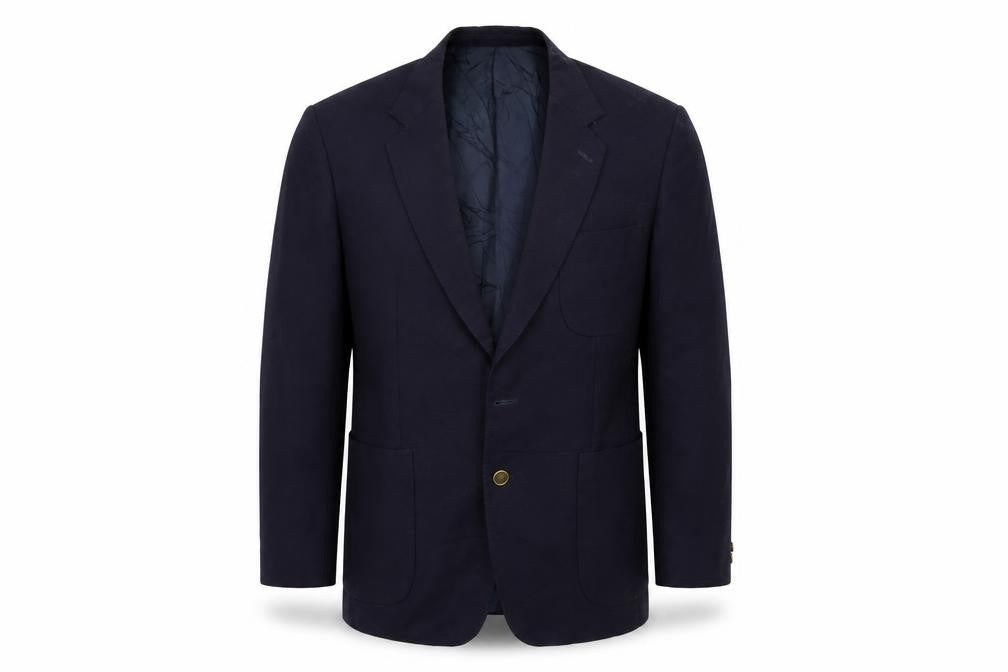WILLIAM CHRISTIAN Mens Blue   Jacket Suit Jacket Size 42