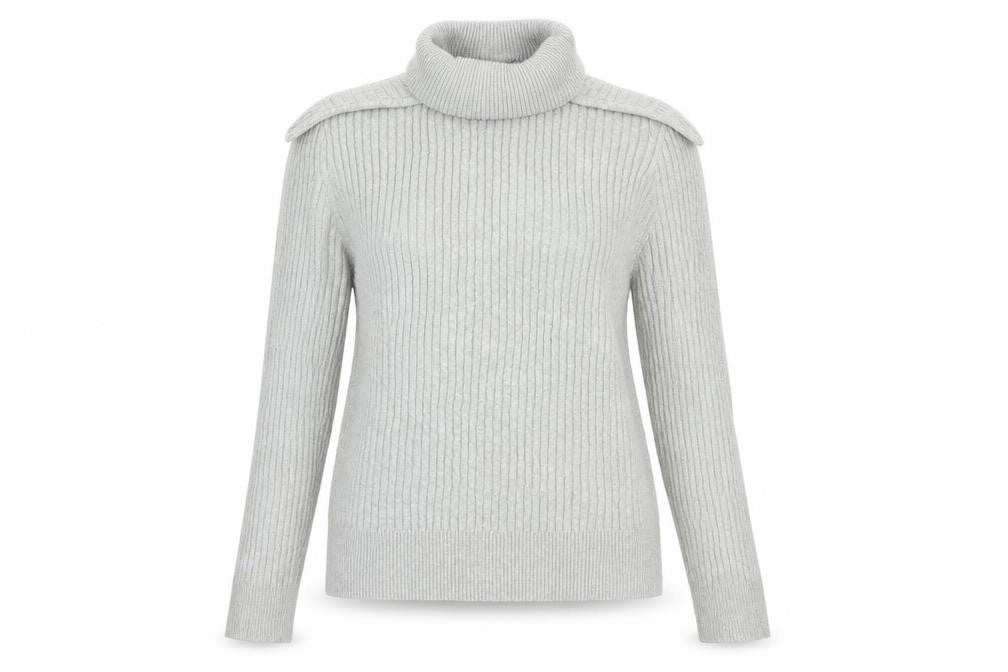 Jeanne Pierre Womens Green  Knit Pullover Jumper Size 12