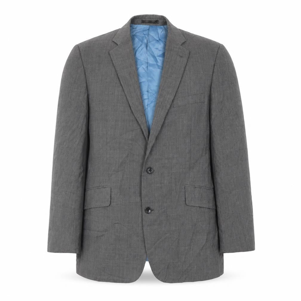 Fellini Mens Grey   Jacket Suit Jacket Size 42