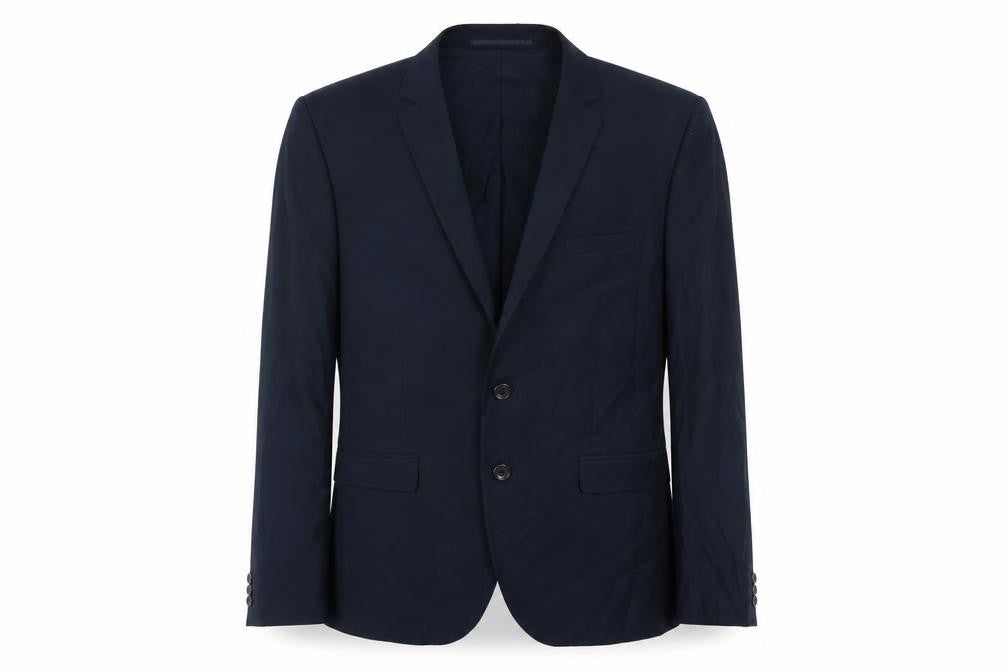 H&M Mens Blue   Jacket Suit Jacket Size 38