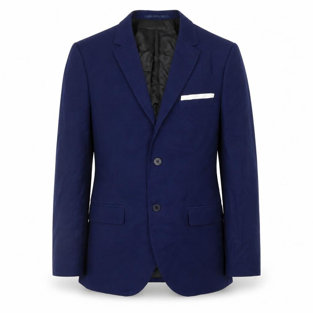 H&M Mens Blue   Jacket Suit Jacket Size 38