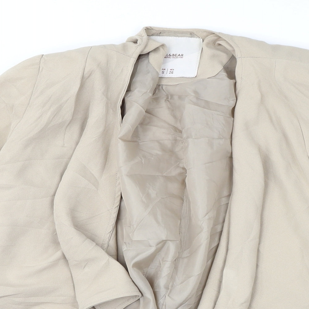 Pull&Bear Womens Beige   Jacket  Size S