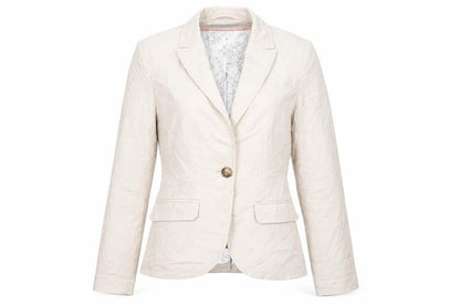 H&M Womens Beige   Jacket Suit Jacket Size 4