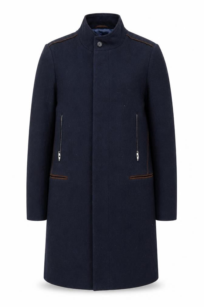 River Island Womens Blue   Overcoat Coat Size XS