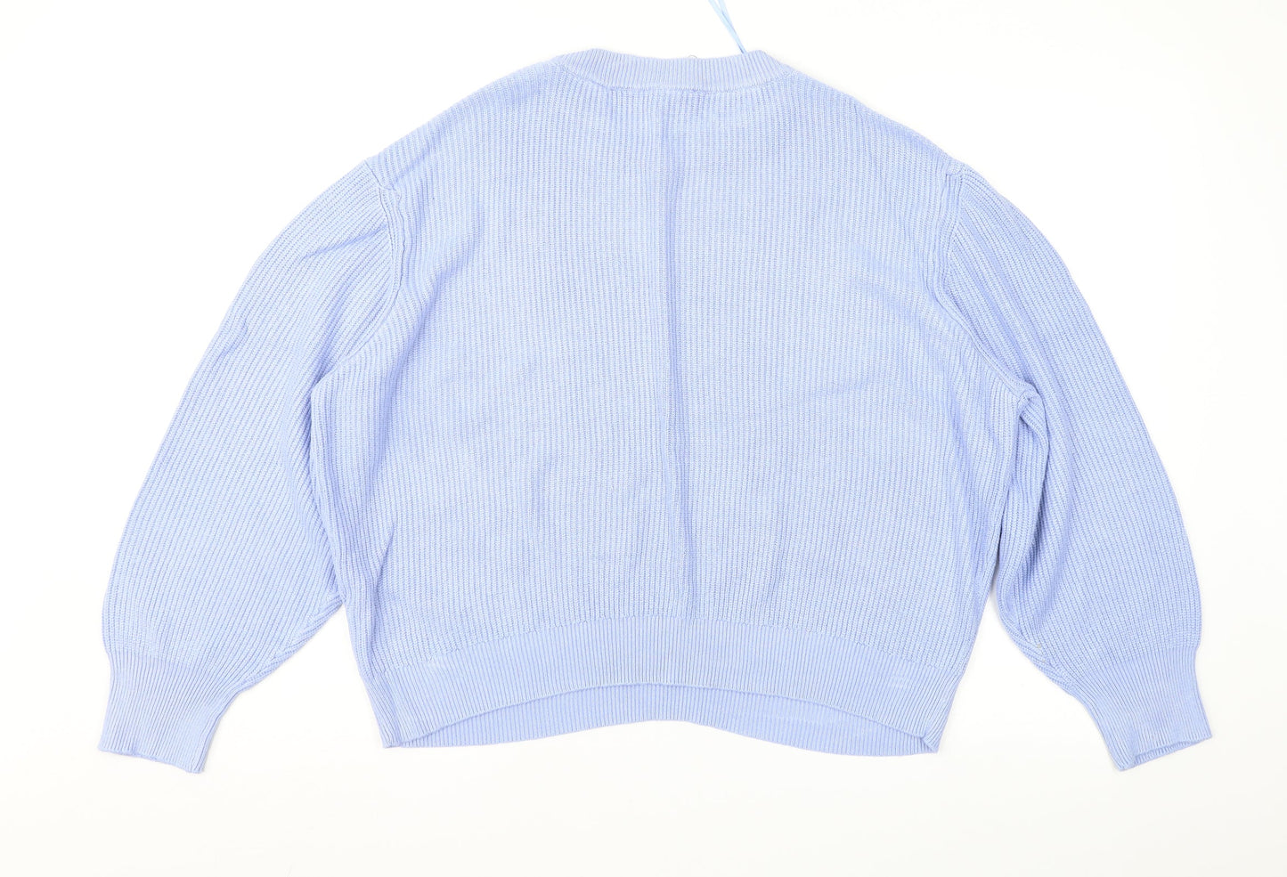 Marks and Spencer Womens Blue   Pullover Jumper Size L