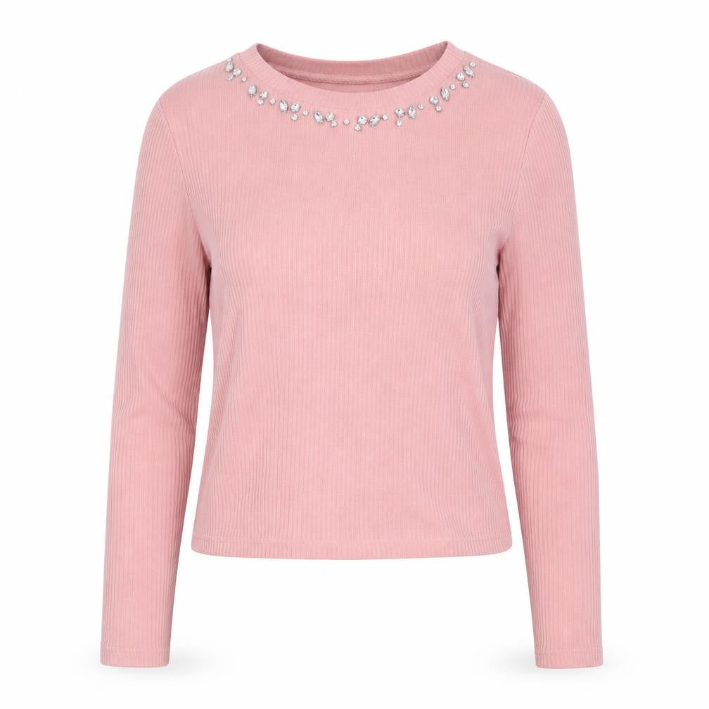 Divided Womens Pink   Pullover Jumper Size M