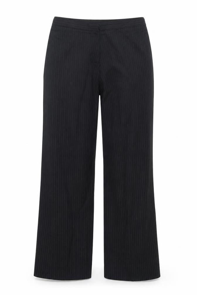 Atmosphere Womens Black Striped  Trousers  Size 14 L30 in