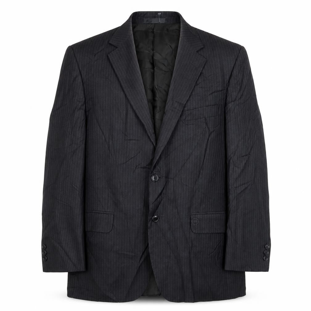 BHS Mens Grey Striped  Jacket Blazer Size 42