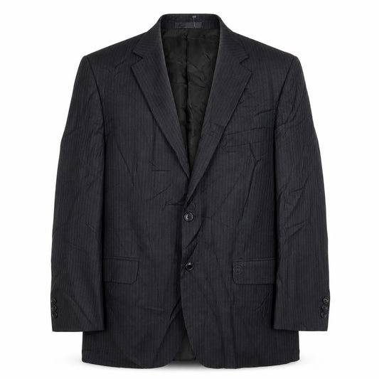 BHS Mens Grey Striped  Jacket Blazer Size 42
