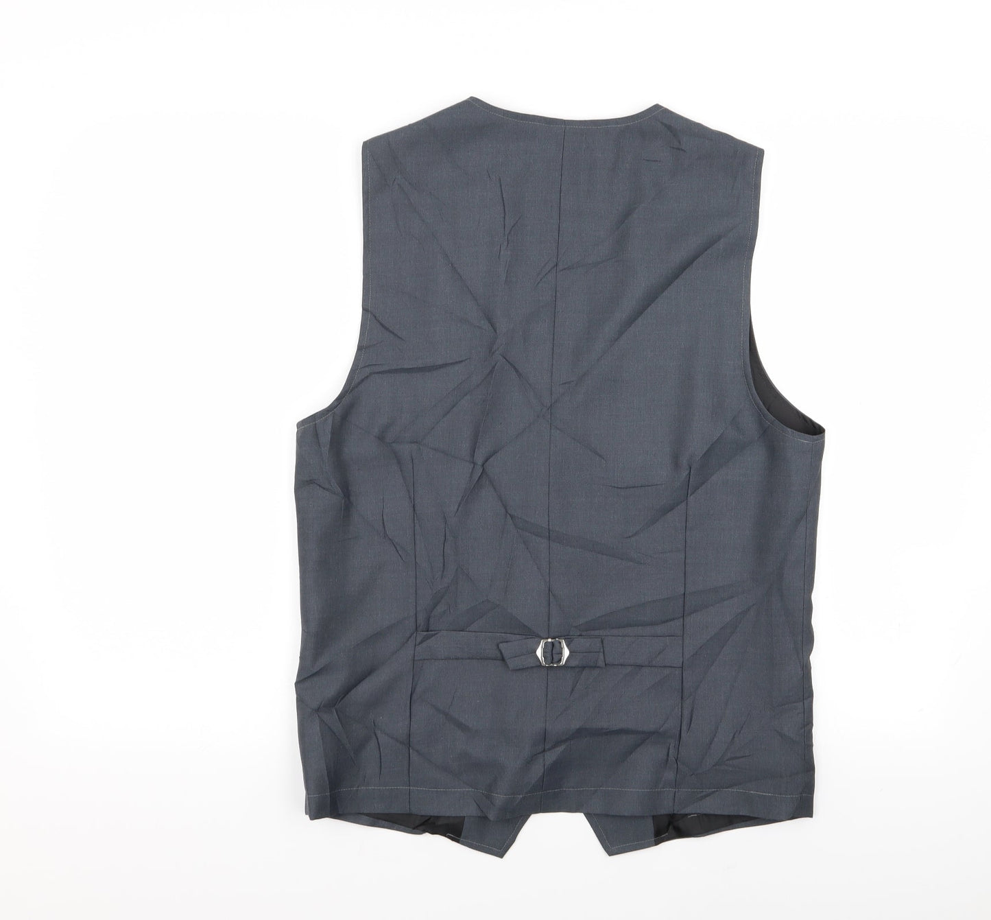 Preworn Mens Grey   Jacket Suit Waistcoat Size 36