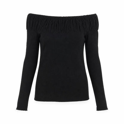 Per Una Womens Black   Basic T-Shirt Size 8