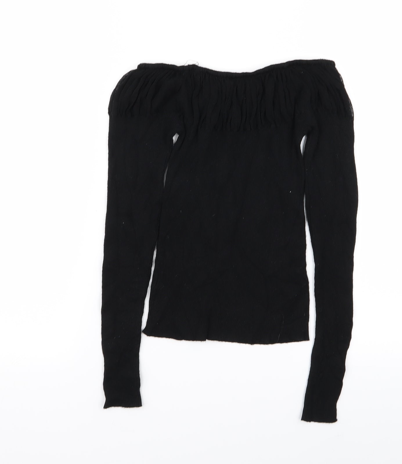 Per Una Womens Black   Basic T-Shirt Size 8