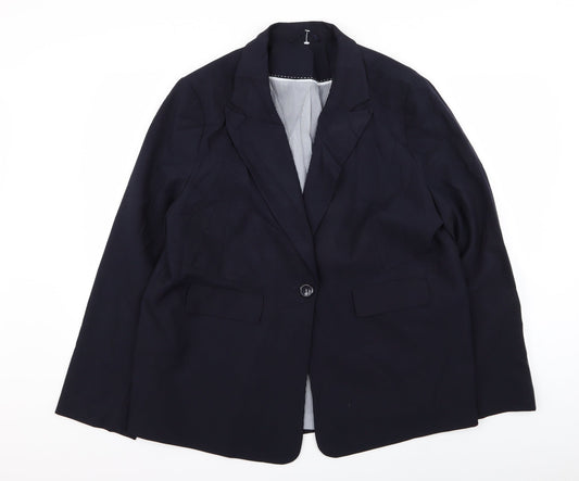 Preworn Mens Blue   Jacket Blazer Size 42