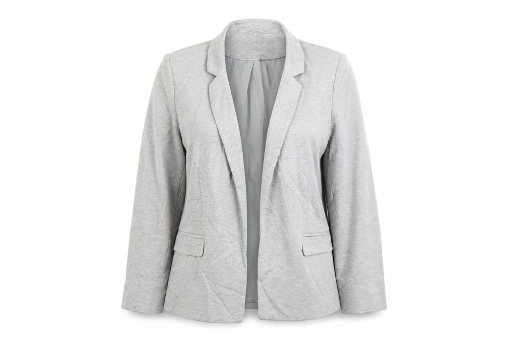 New Look Womens Grey   Jacket Blazer Size 14