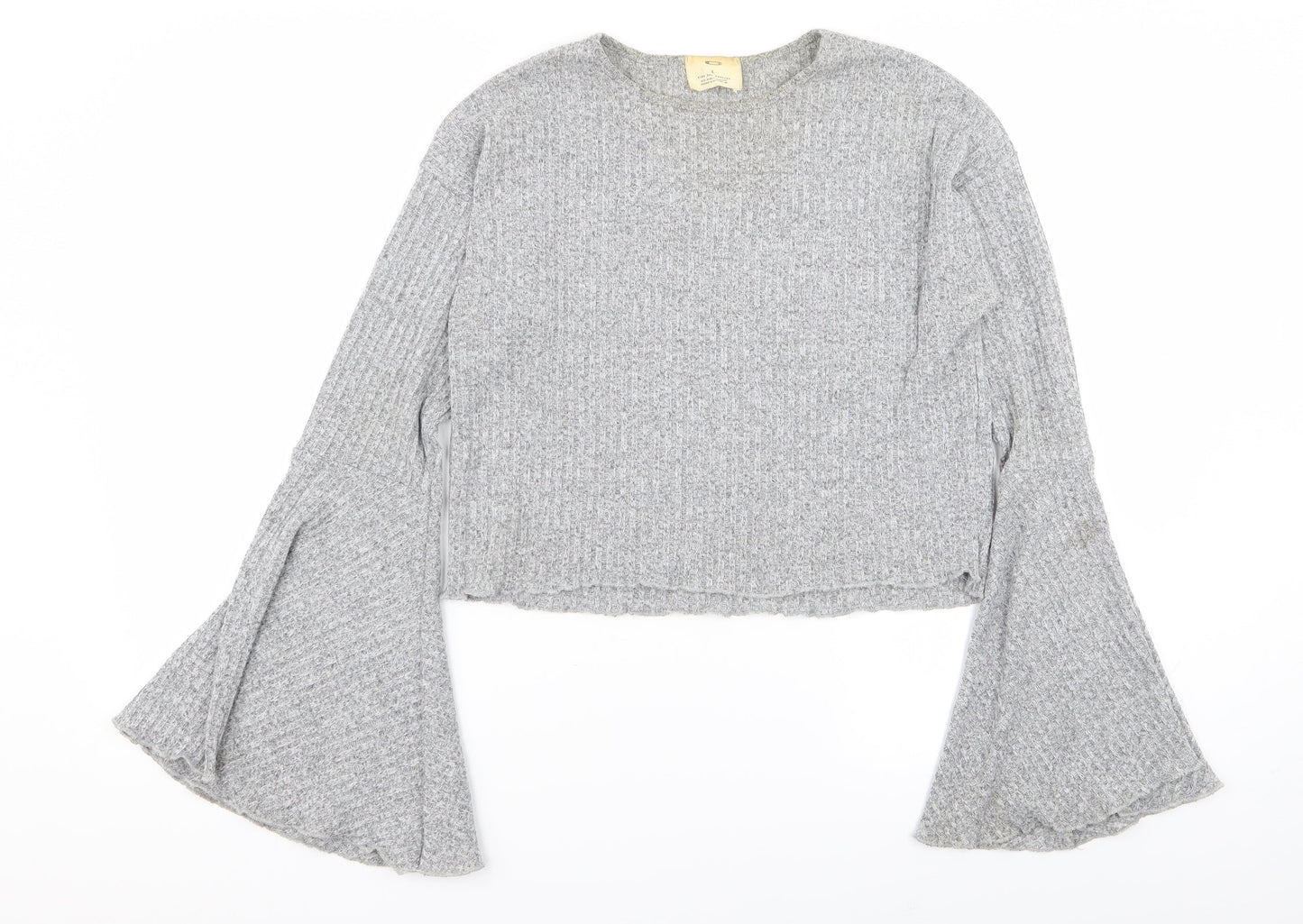 pins and needles Womens Grey   Basic T-Shirt Size L