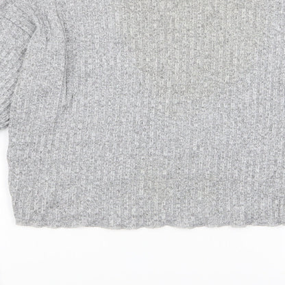 Pins & Needles Womens Grey   Basic T-Shirt Size L