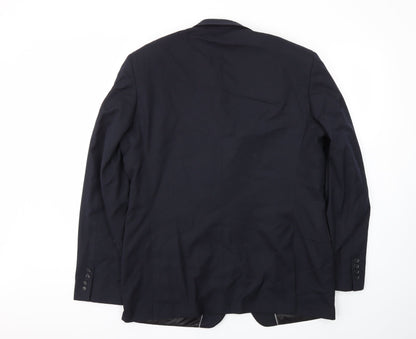 Preworn Mens Blue   Jacket Blazer Size 44