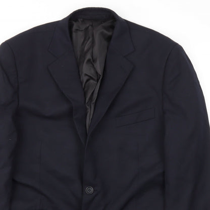 Preworn Mens Blue   Jacket Blazer Size 44