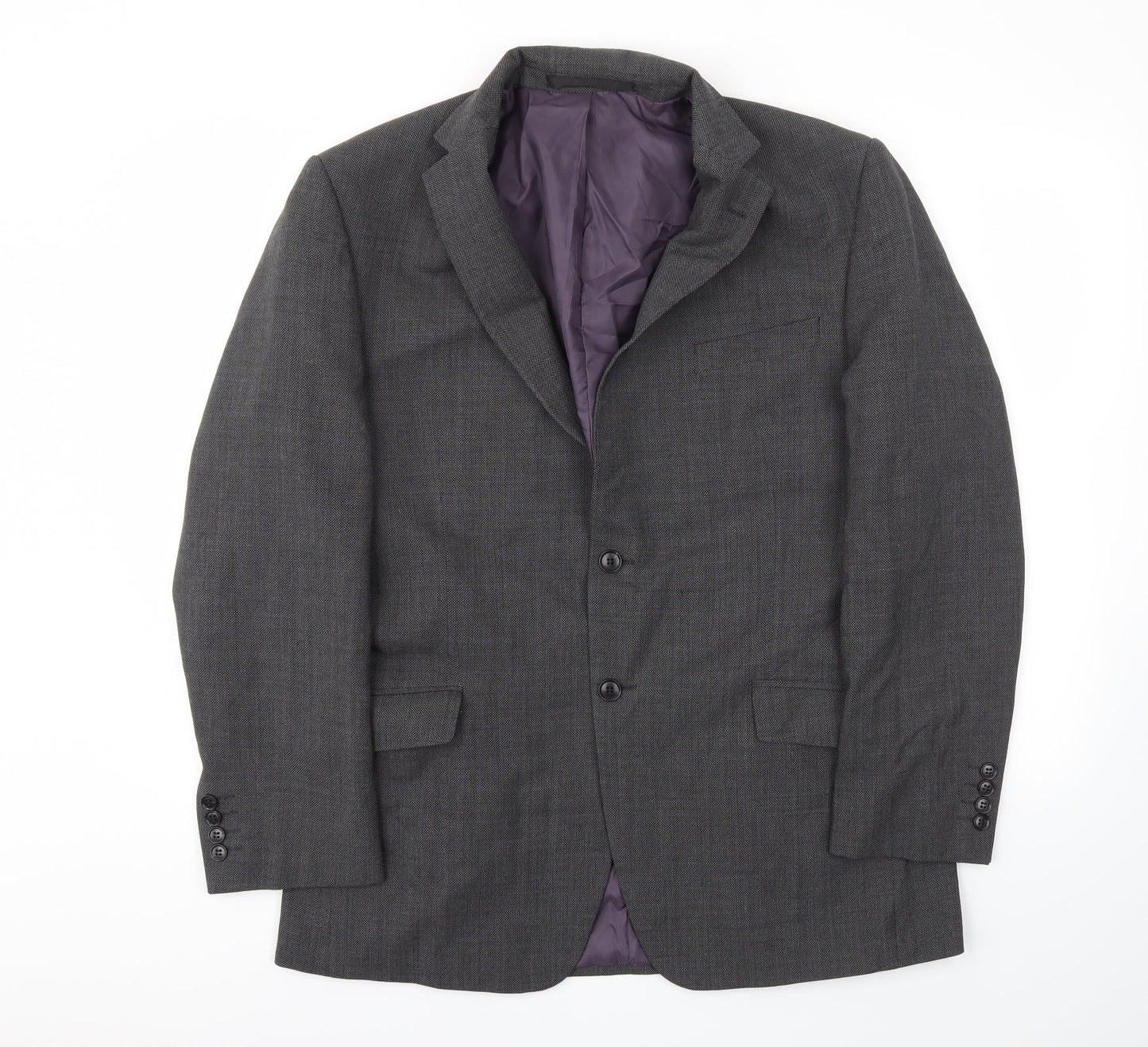 M&S Mens Grey   Jacket Blazer Size 42