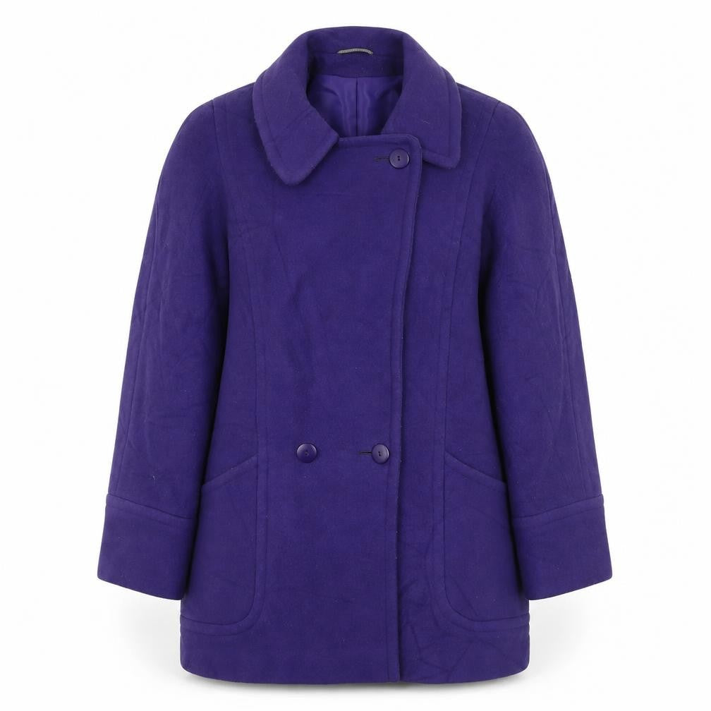 Julius Womens Purple   Jacket Coat Size 12