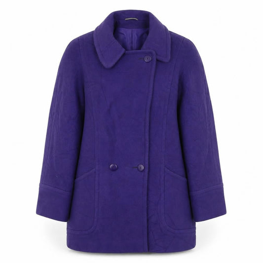 Julius Womens Purple   Jacket Coat Size 12
