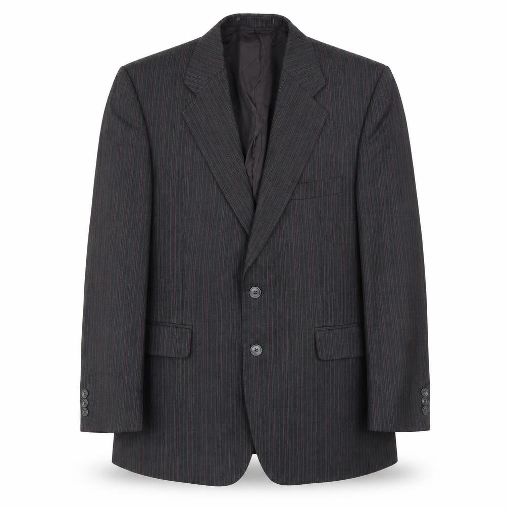 LABEL Mens Grey   Jacket Blazer Size 40