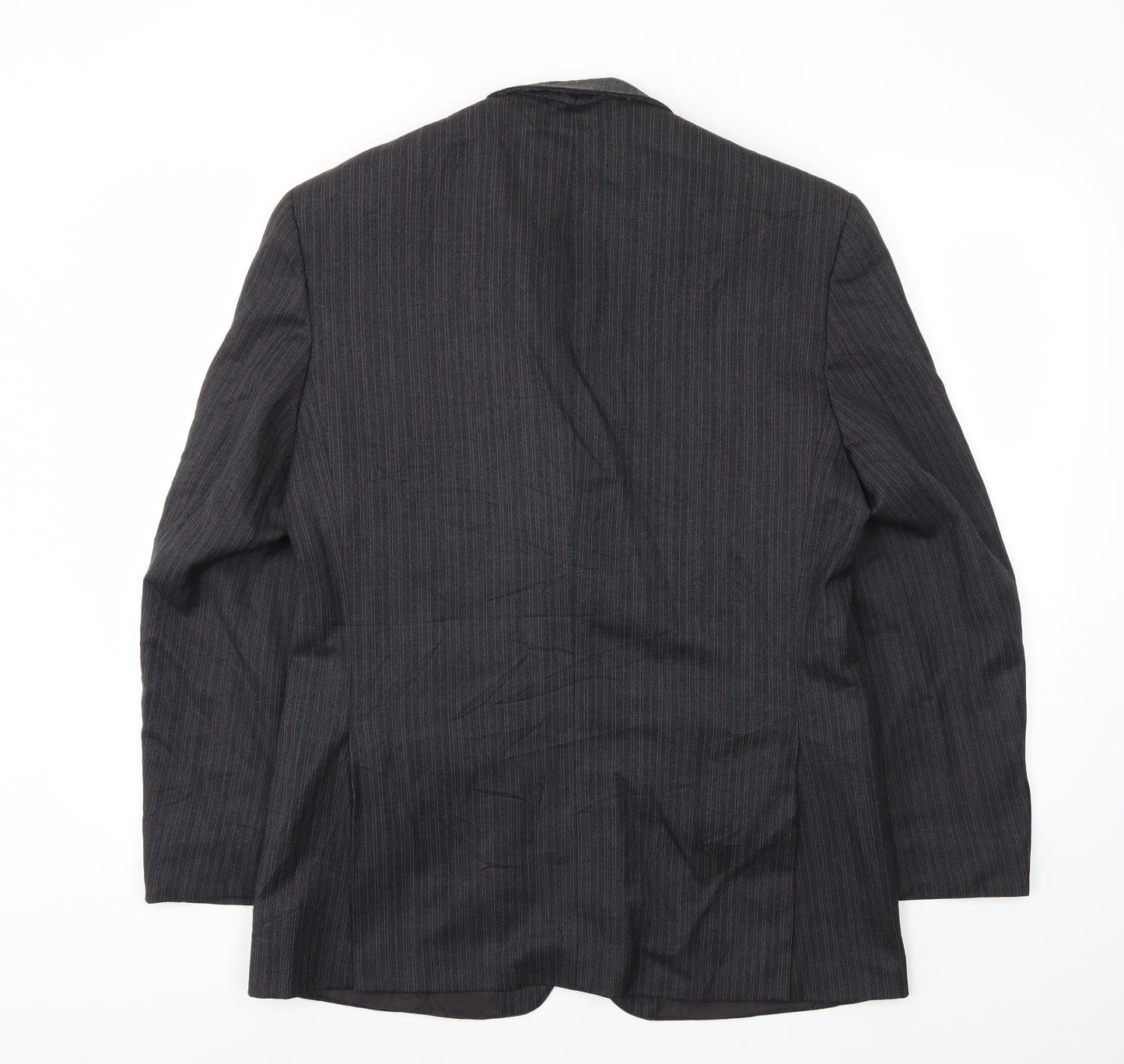 LABEL Mens Grey   Jacket Blazer Size 40