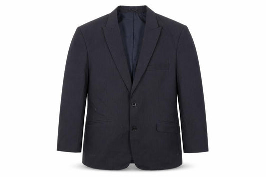 BY LUCA Mens Blue Striped  Jacket Blazer Size 42