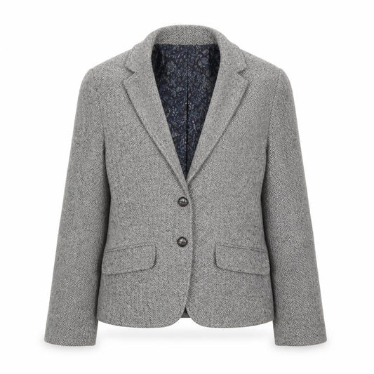 H&M Womens Grey   Jacket Blazer Size 6