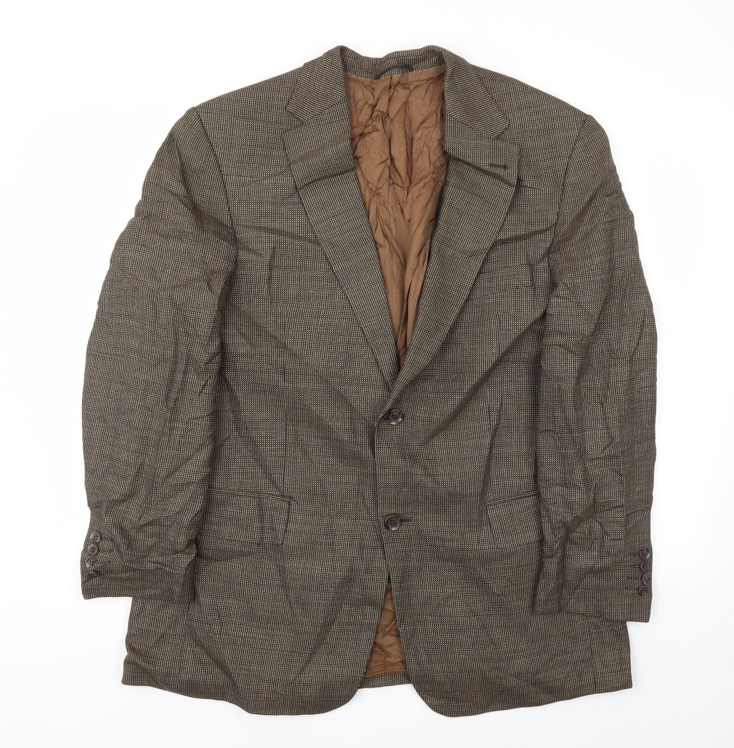 BY BARUTTI Mens Brown   Jacket Blazer Size 42
