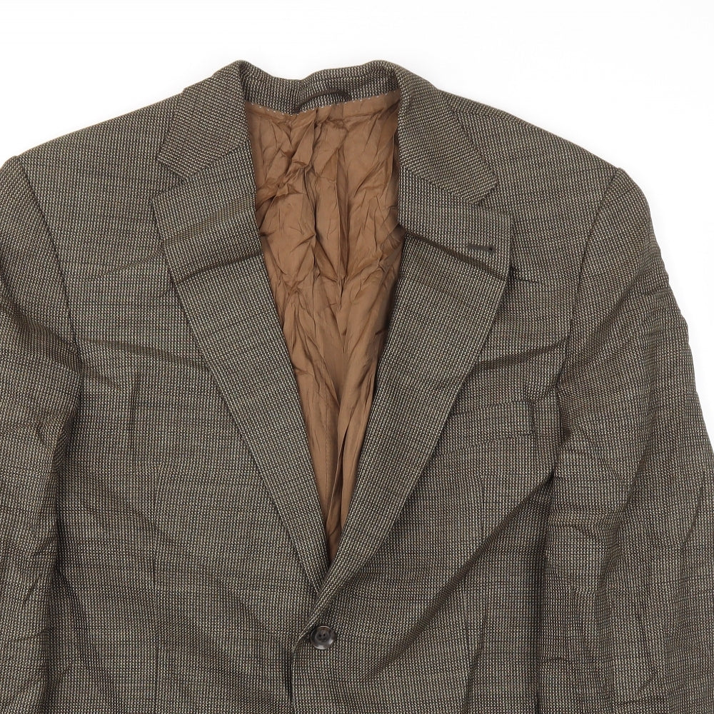 BY BARUTTI Mens Brown   Jacket Blazer Size 42