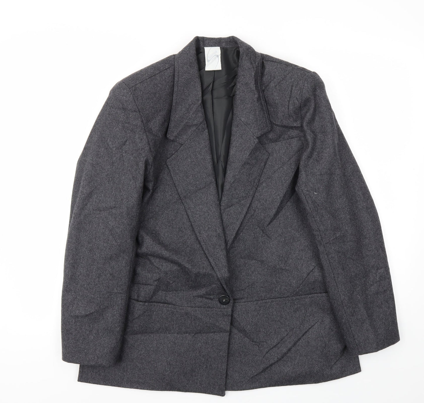 SLIMMA Womens Grey   Jacket Blazer Size 10
