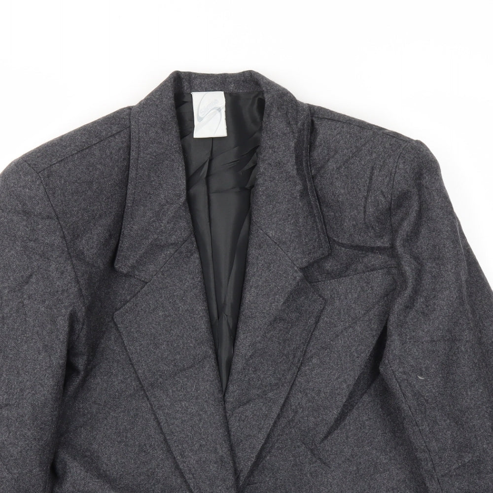 SLIMMA Womens Grey   Jacket Blazer Size 10