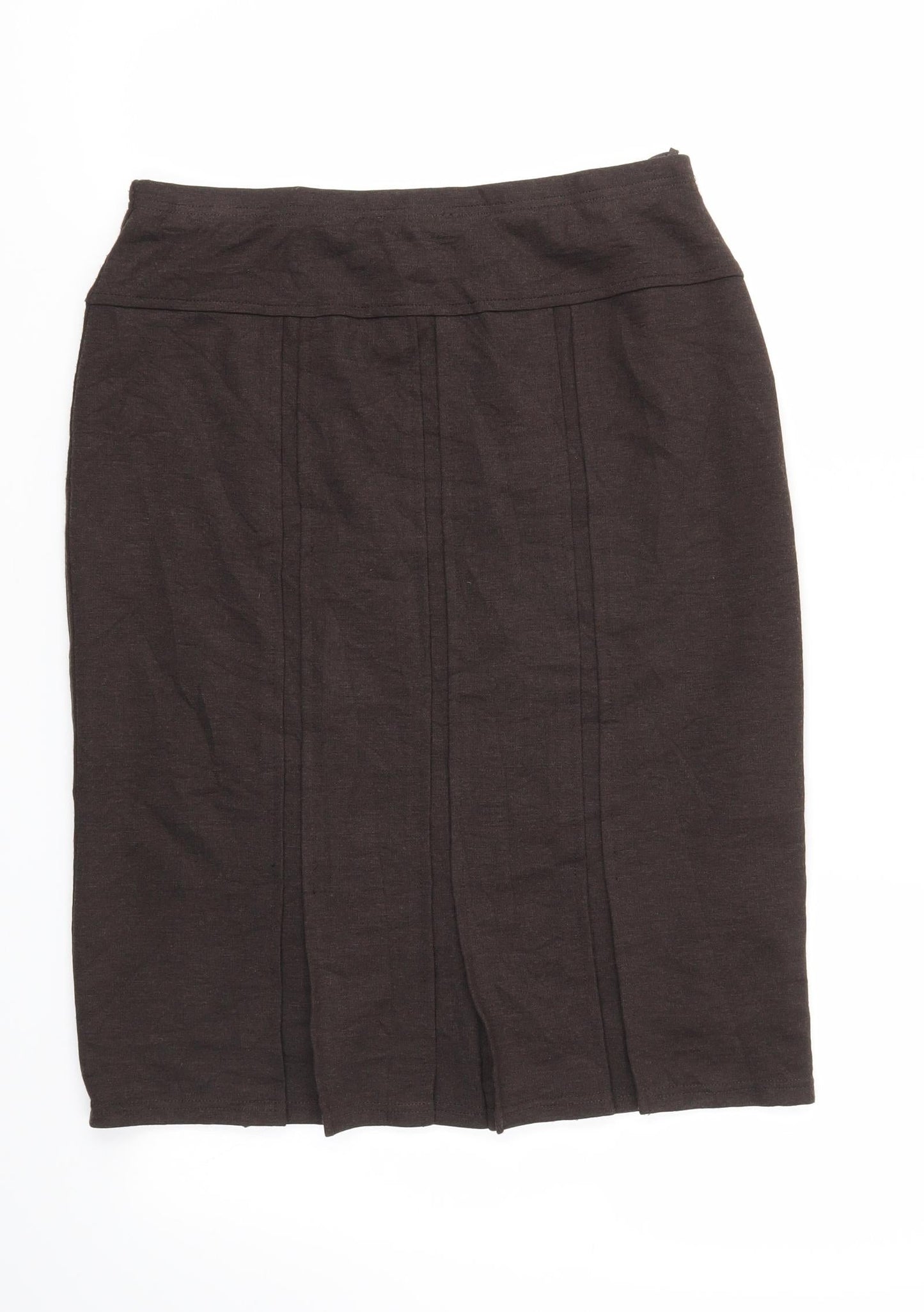 LUCIA Womens Brown   Flare Skirt Size 12